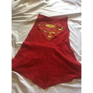 VTG 70's 1974 DC Comics Superman Cape Costume Rare Halloween 8 M